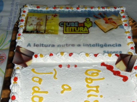 Uma fatia virtual, mas bem generosa para a Drª Glória Bastos